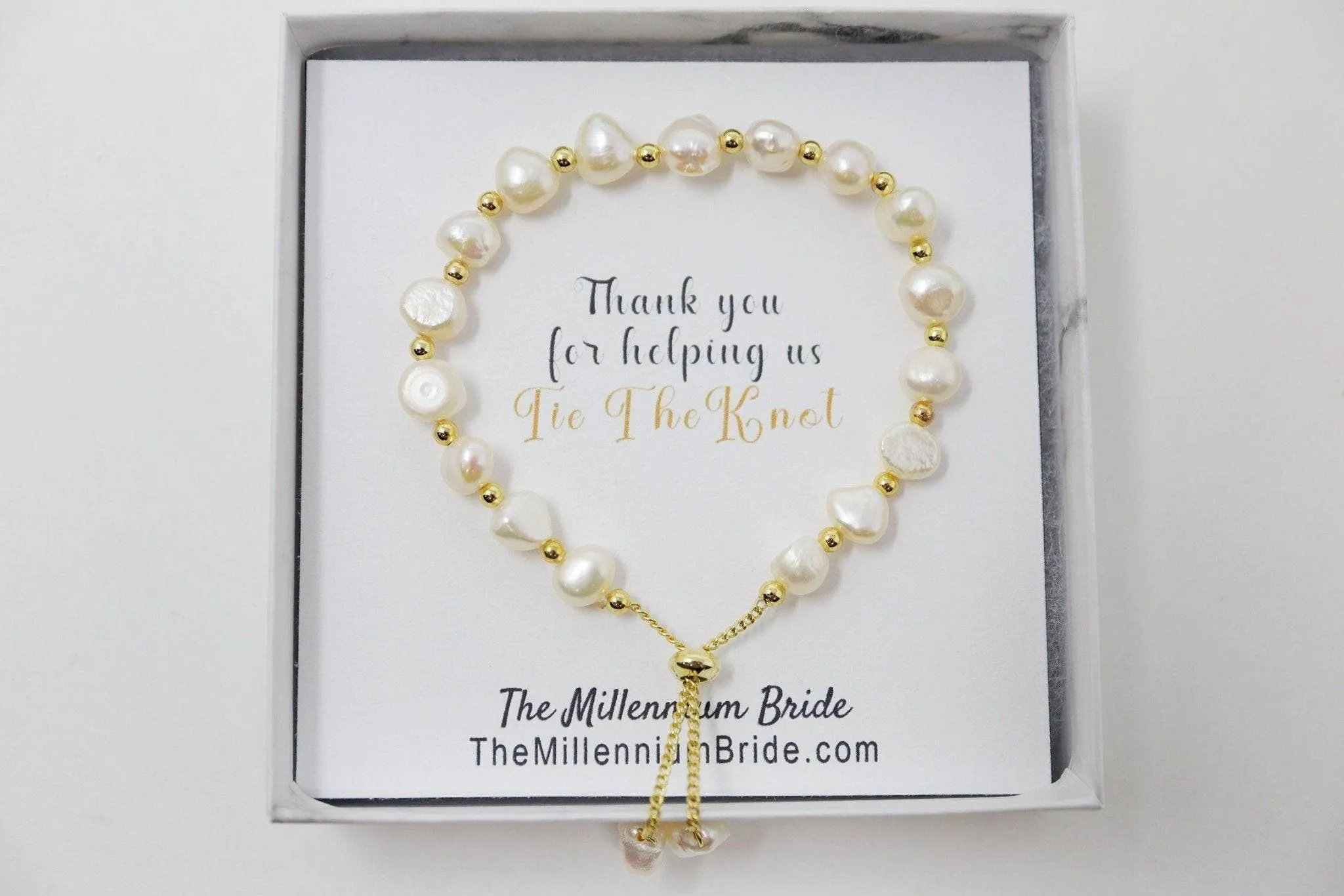 Freshwater Pearl Bracelet, Bridesmaid Bracelet, Statement Bracelet, Real Pearl Bracelet,Gift for her, Bridesmaid Proposal, Custom Gift.