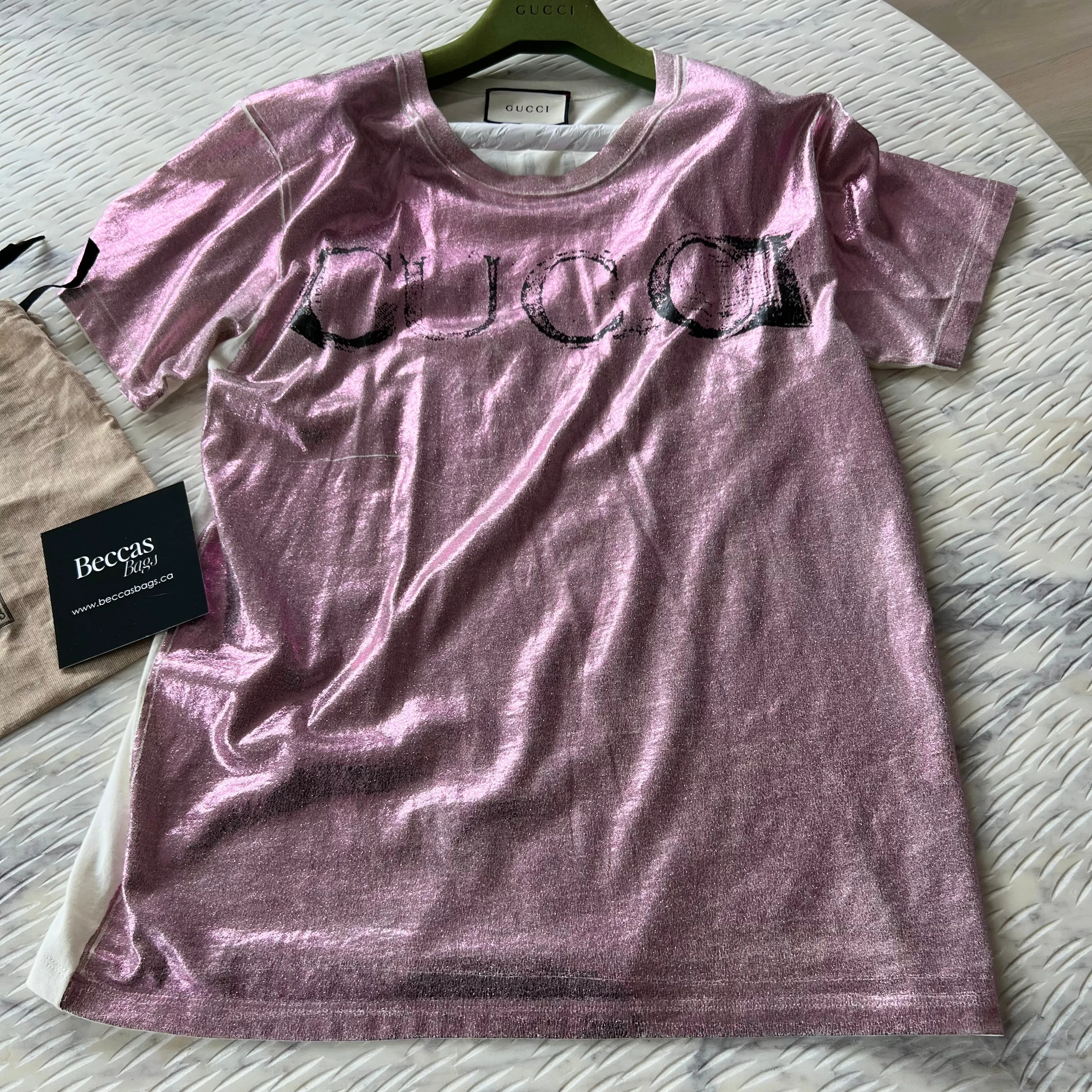 GUCCI Oversized Blind For Love Tee