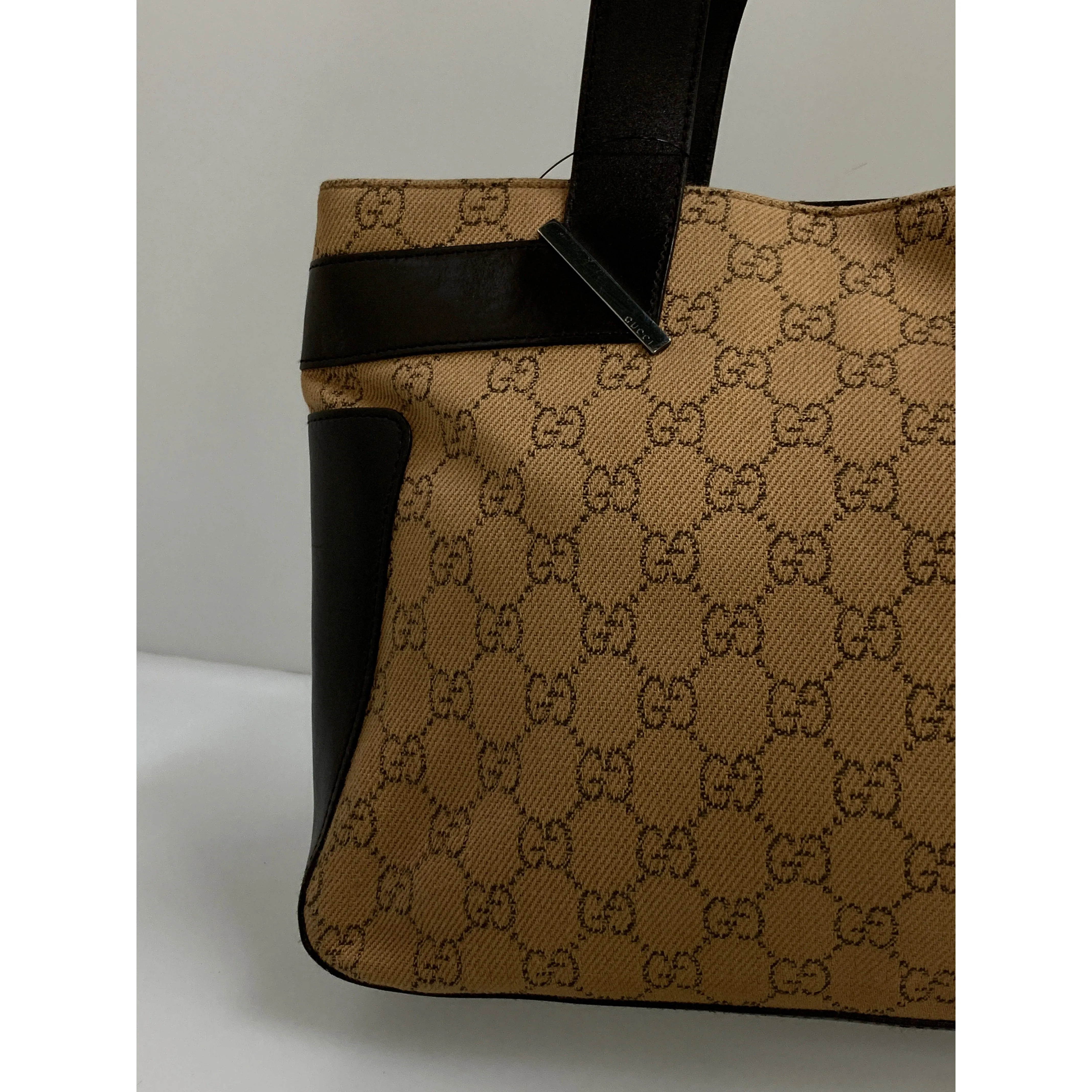 #GUCCI/Tote Bag/BEG/Canvas/All Over Print/73983