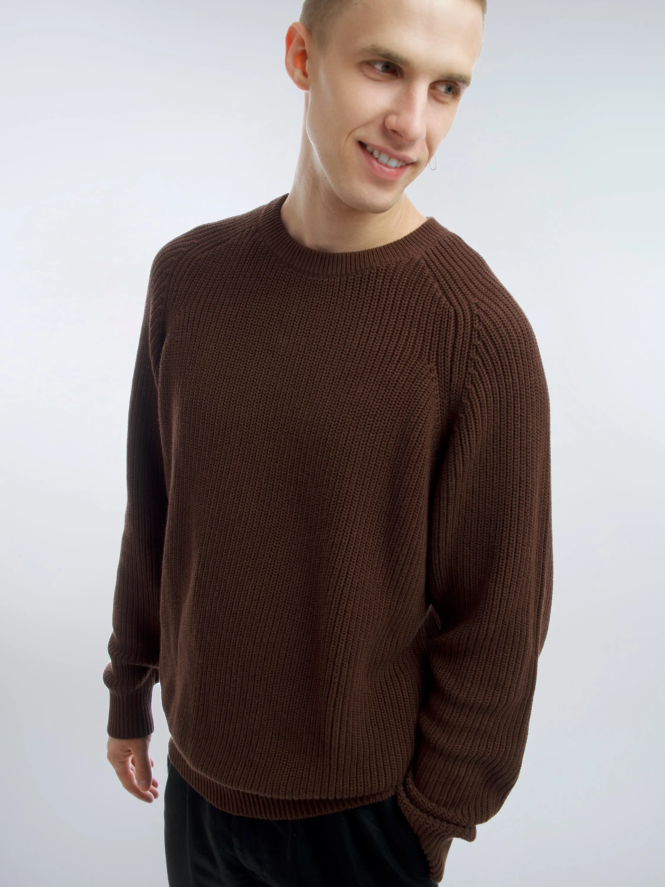 Heavy knit jumper