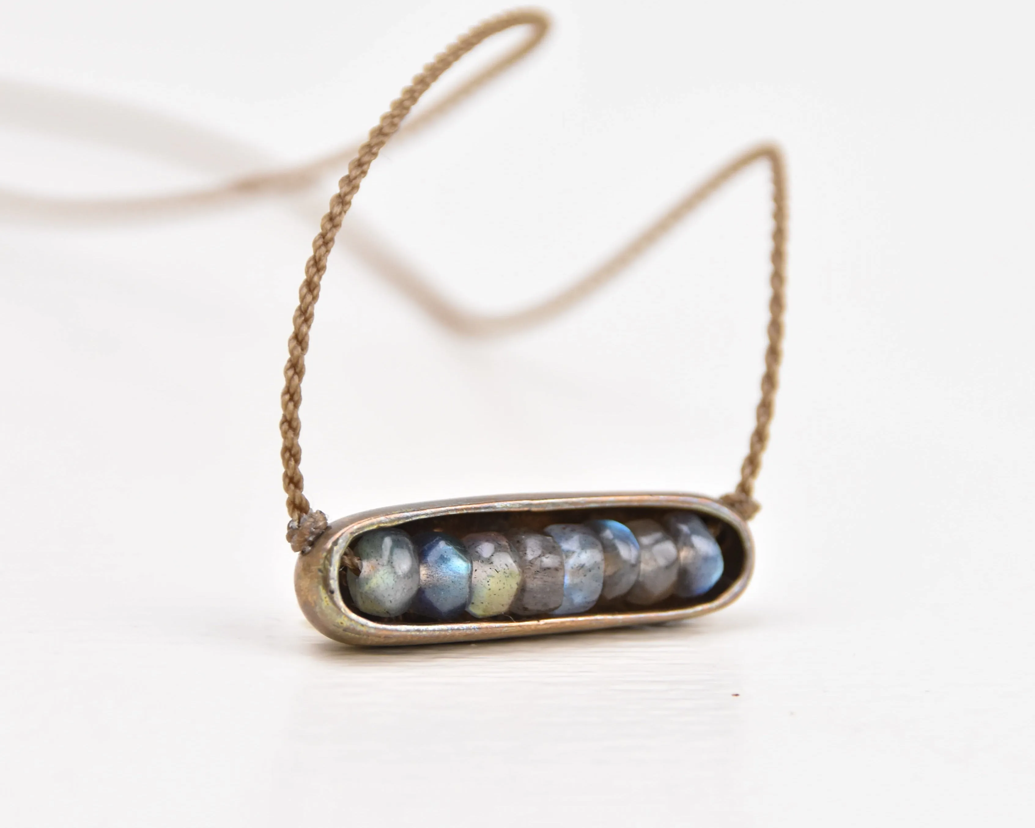 Horizon-1785-Labradorite Faceted Rondelle