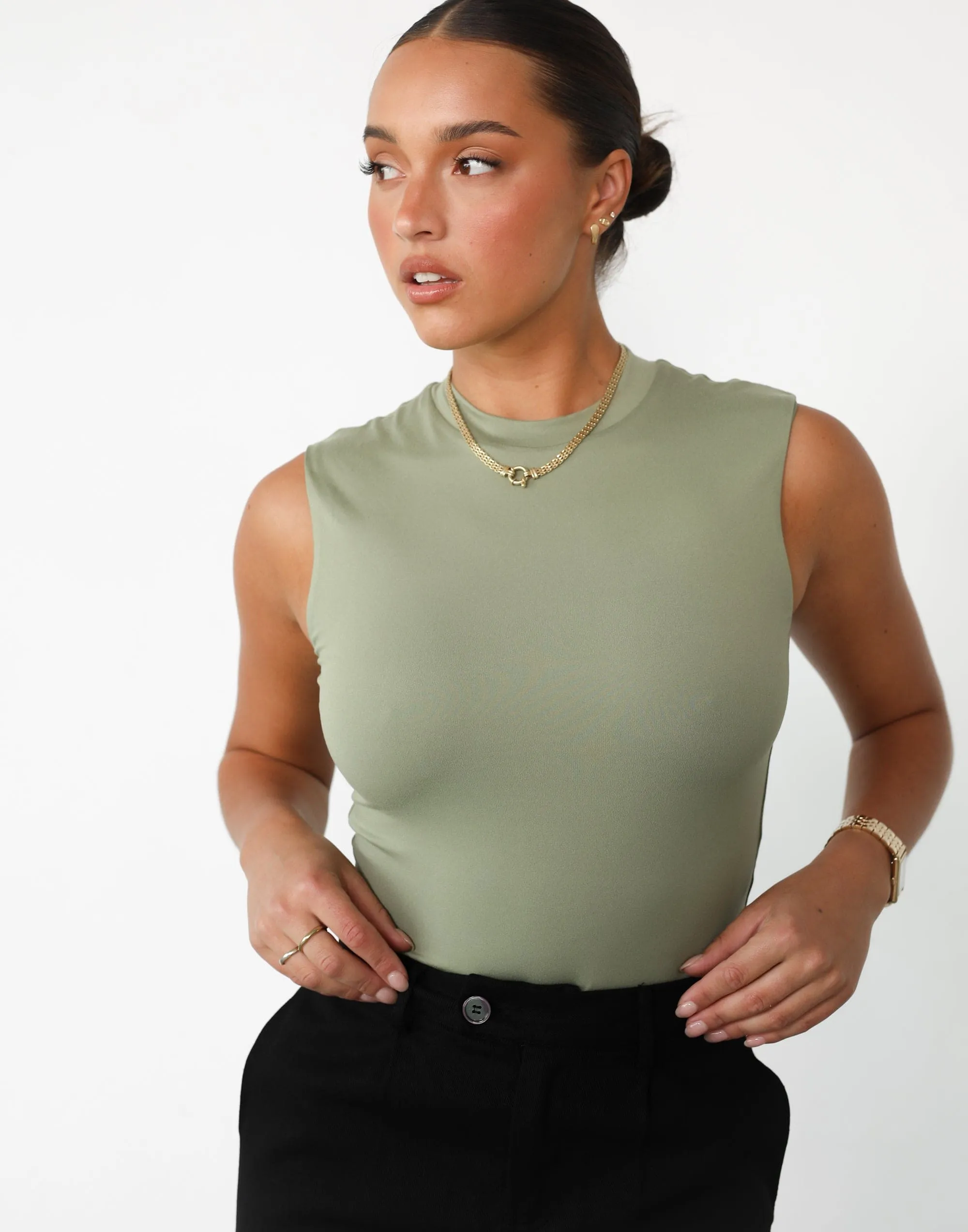 Horizon Tank Top (Pistachio)