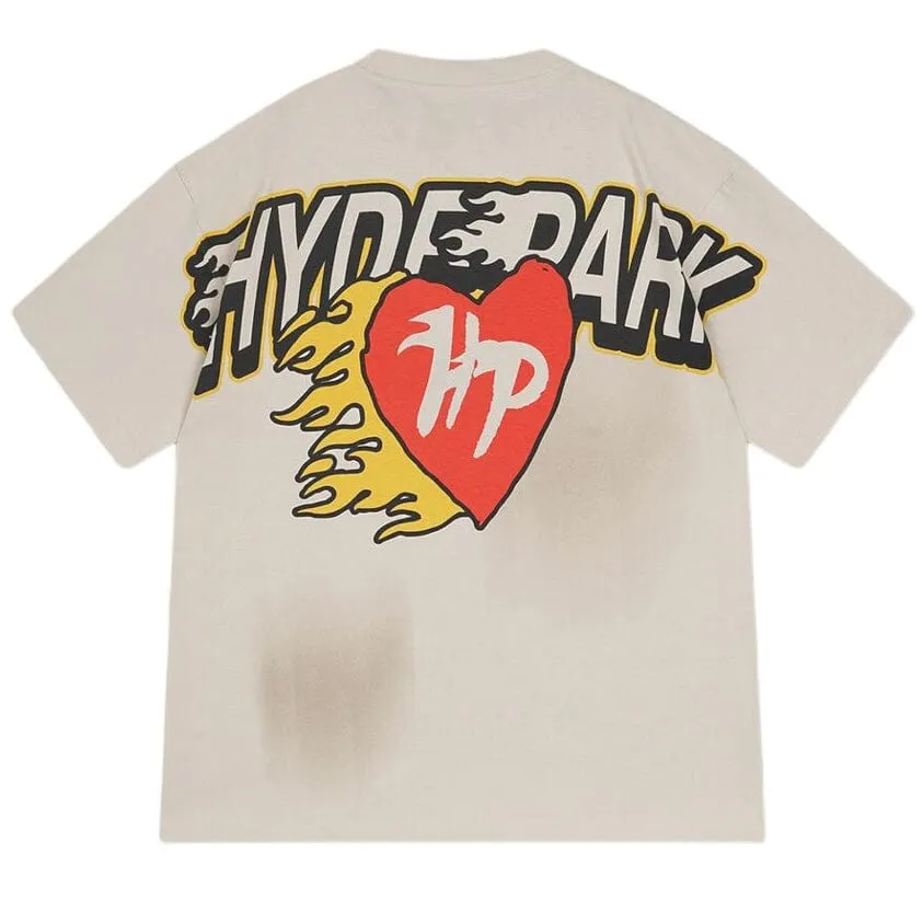 Hyde Park HP Fireball Tee (Cream)