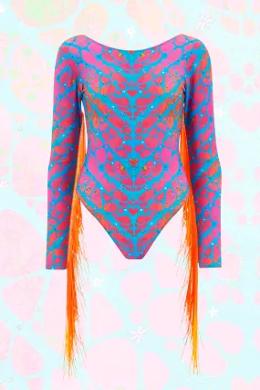 Körpermitose Fringed Bodysuit