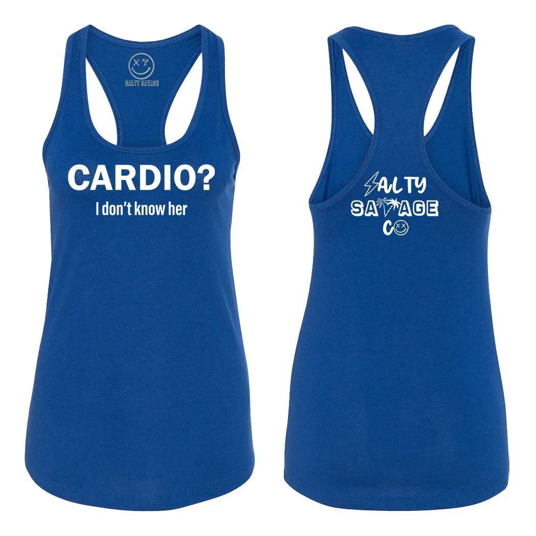 Ladies "Cardio" Racerback Tank