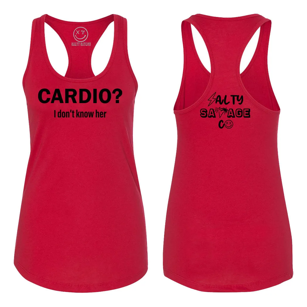 Ladies "Cardio" Racerback Tank