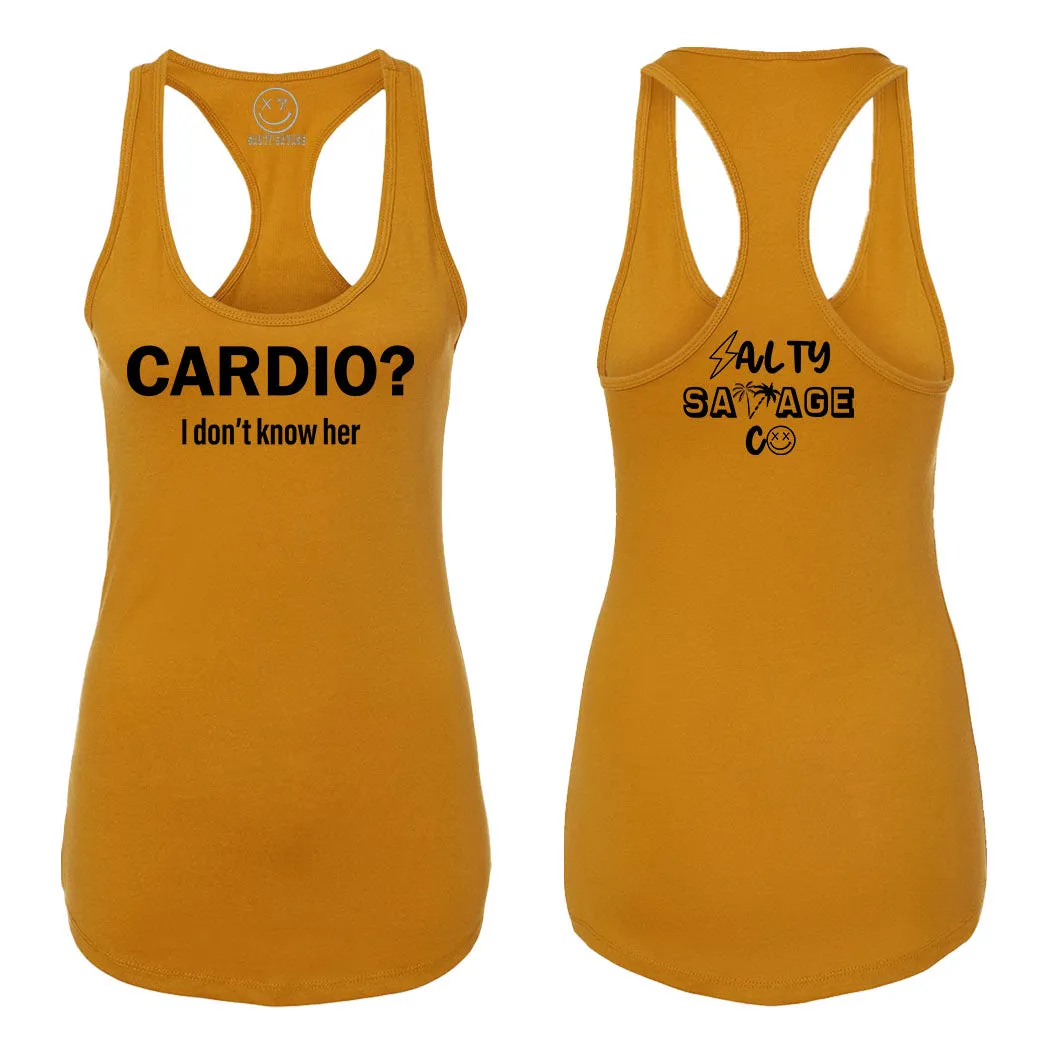 Ladies "Cardio" Racerback Tank