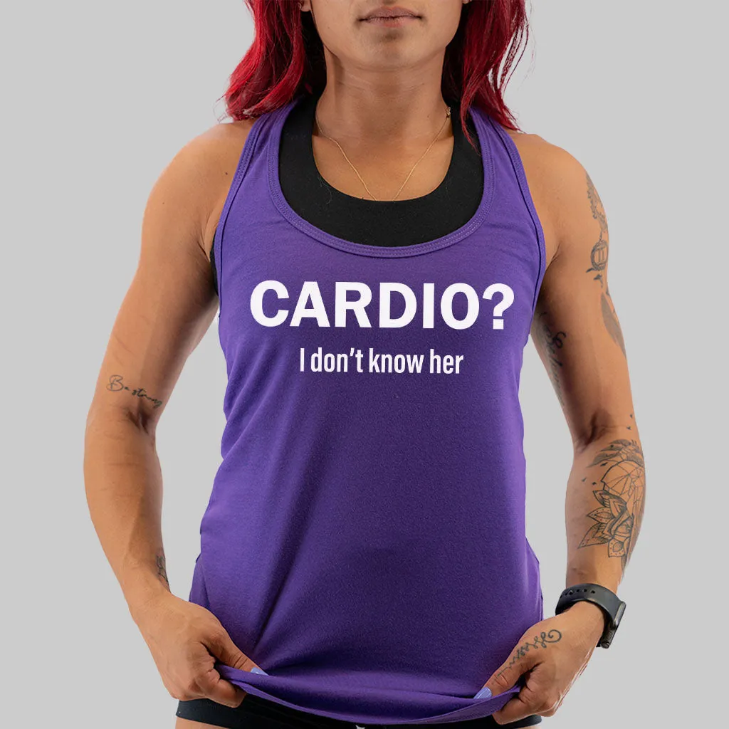 Ladies "Cardio" Racerback Tank