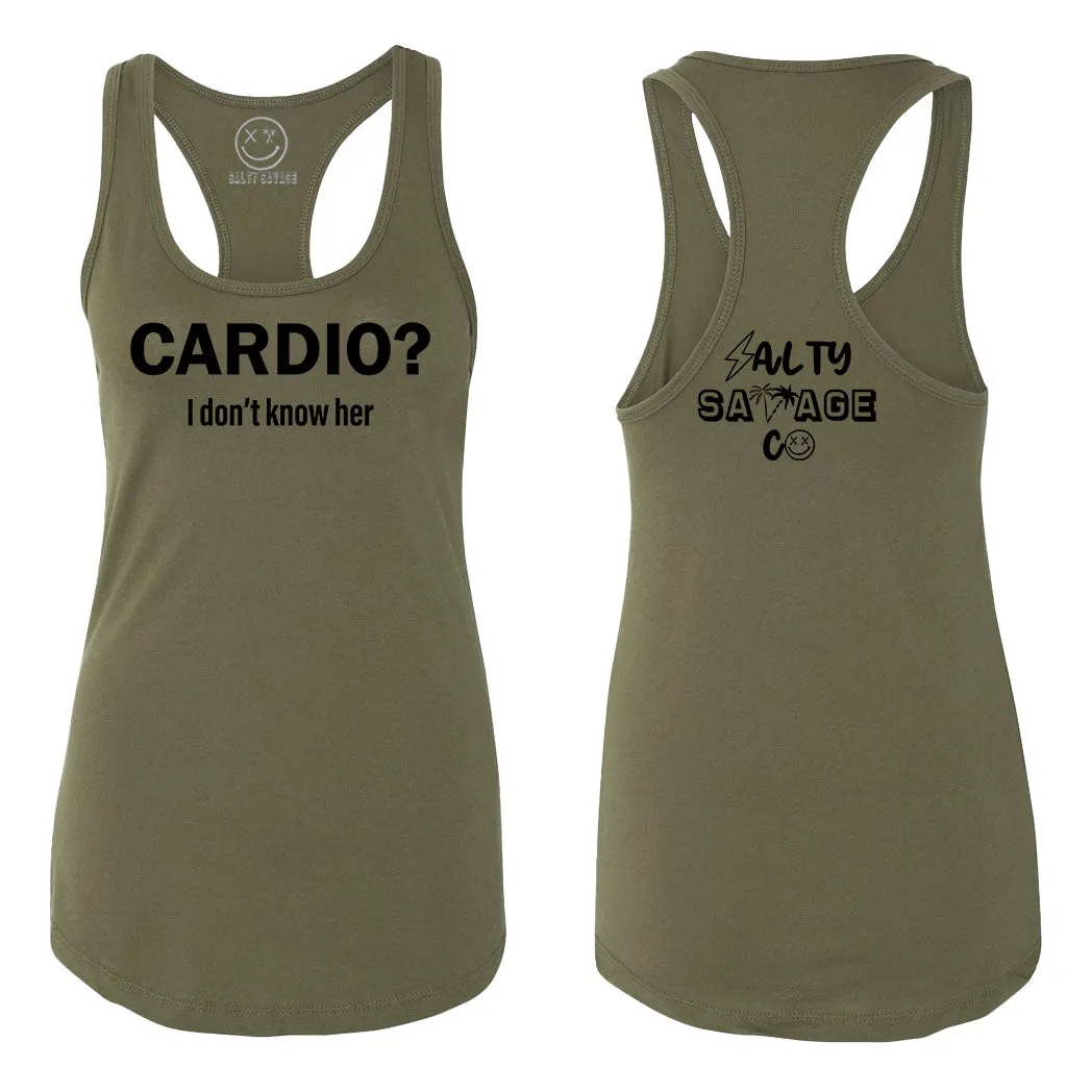 Ladies "Cardio" Racerback Tank