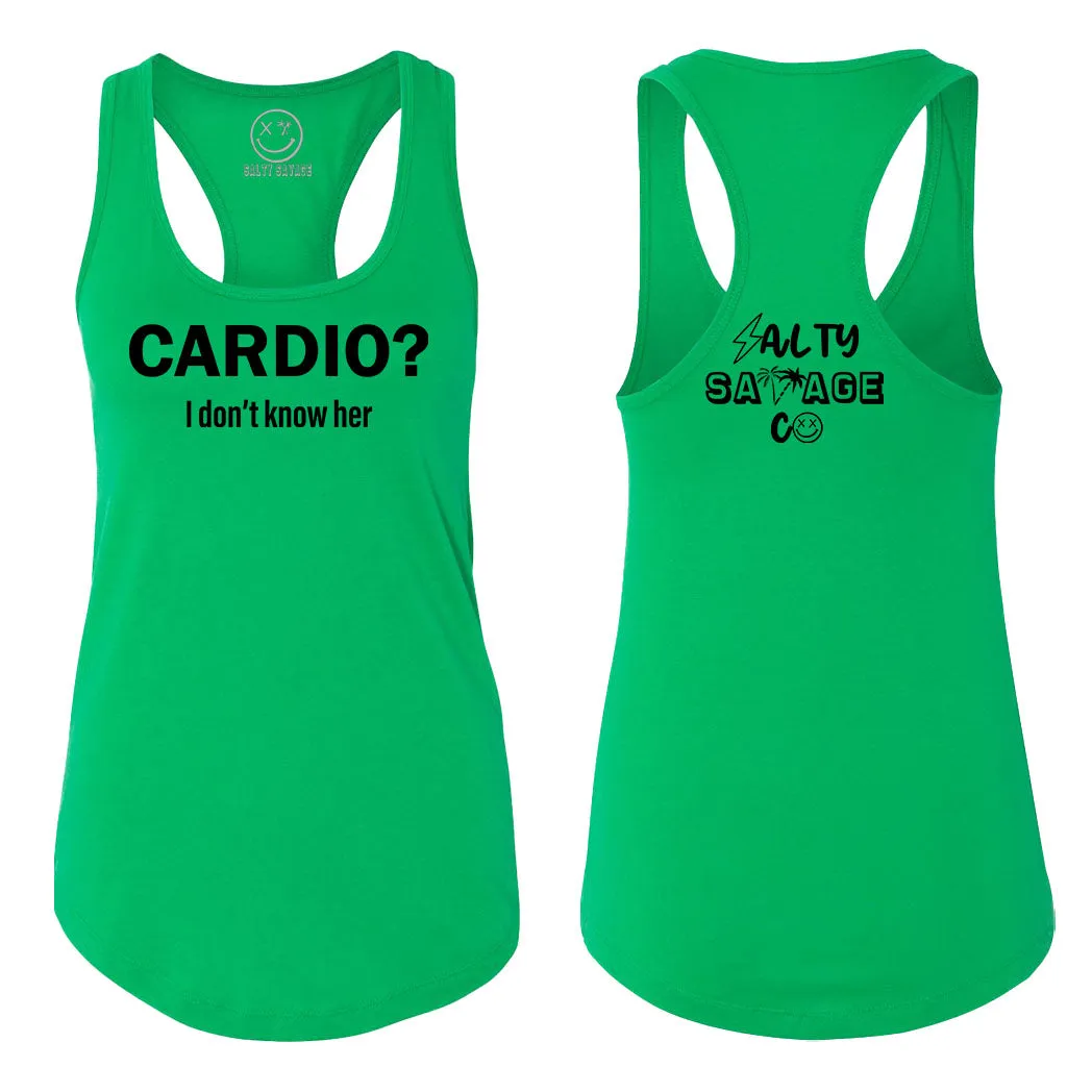 Ladies "Cardio" Racerback Tank