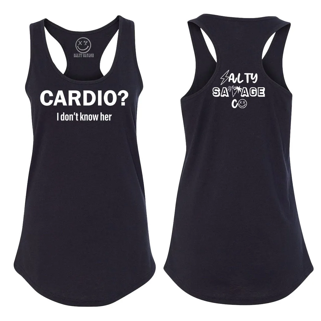 Ladies "Cardio" Racerback Tank