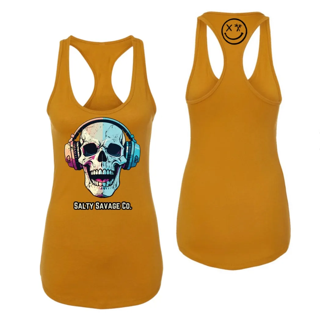 Ladies "Dead Beats" Racerback Tank