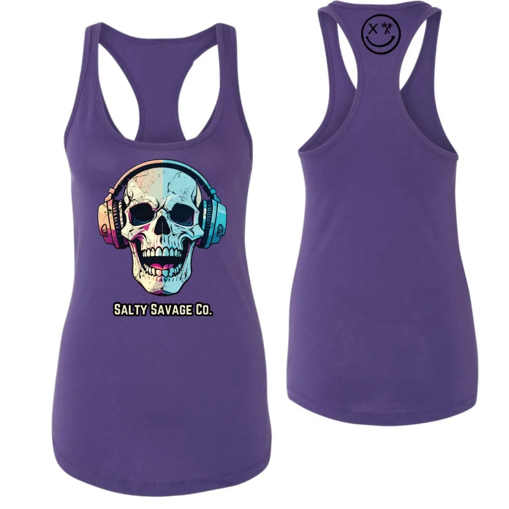 Ladies "Dead Beats" Racerback Tank