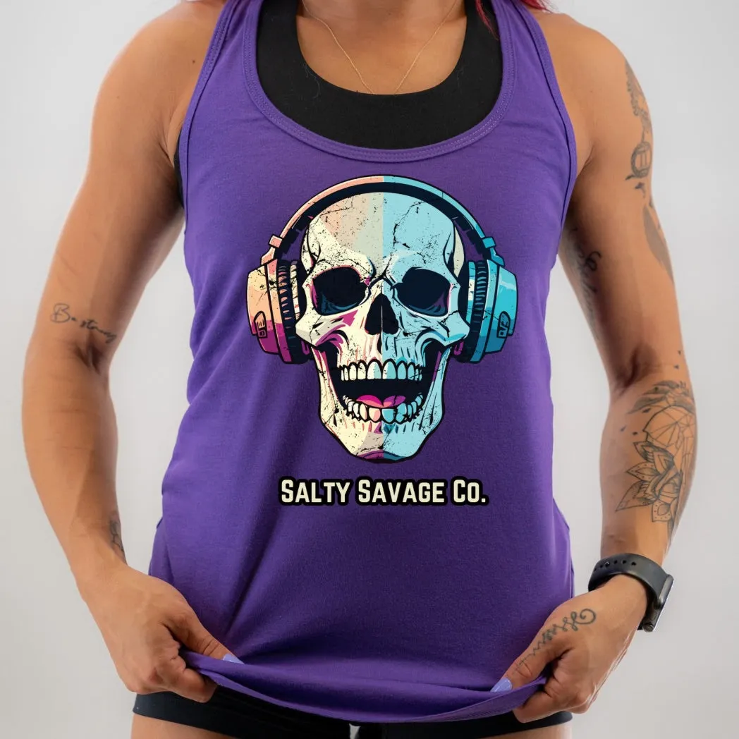 Ladies "Dead Beats" Racerback Tank