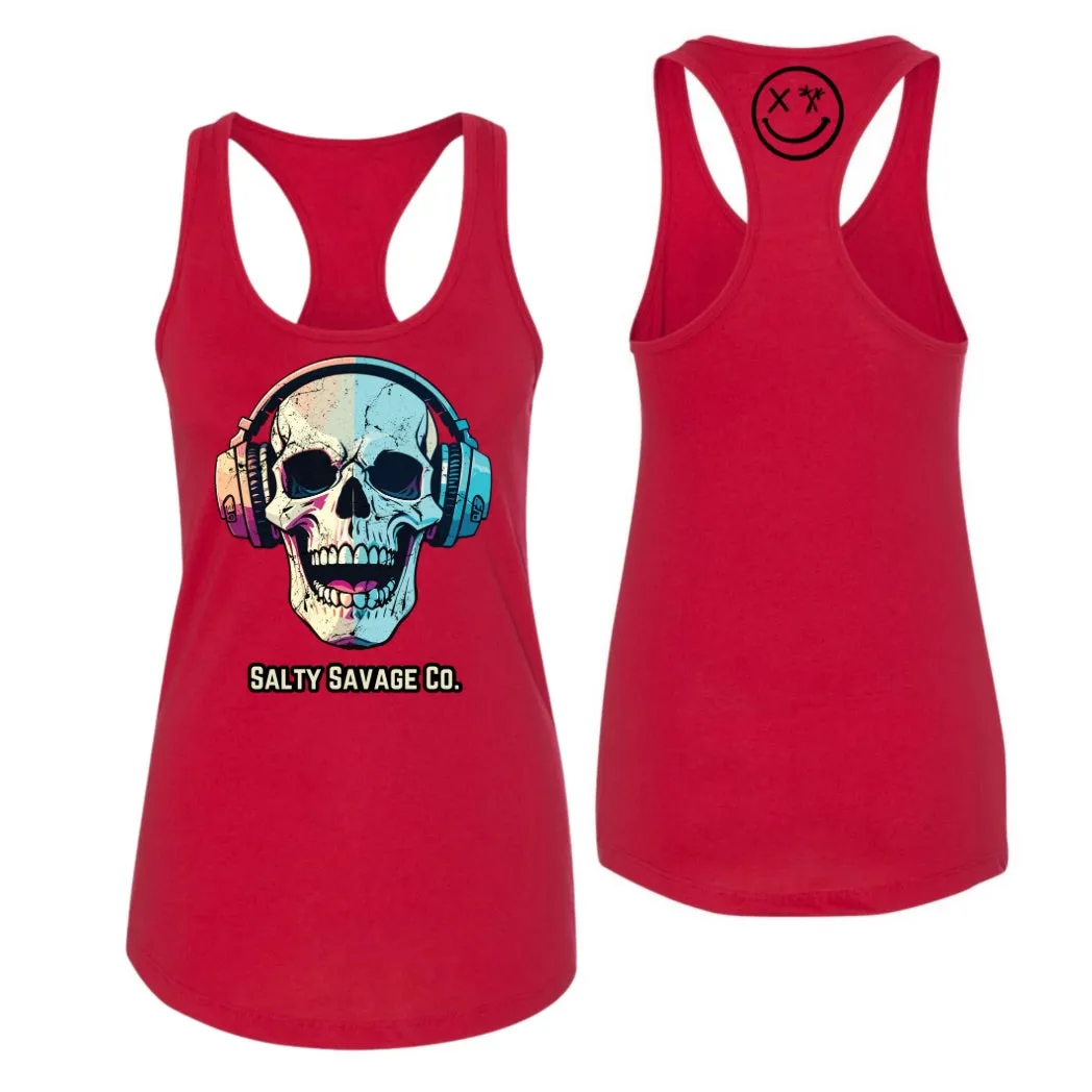 Ladies "Dead Beats" Racerback Tank