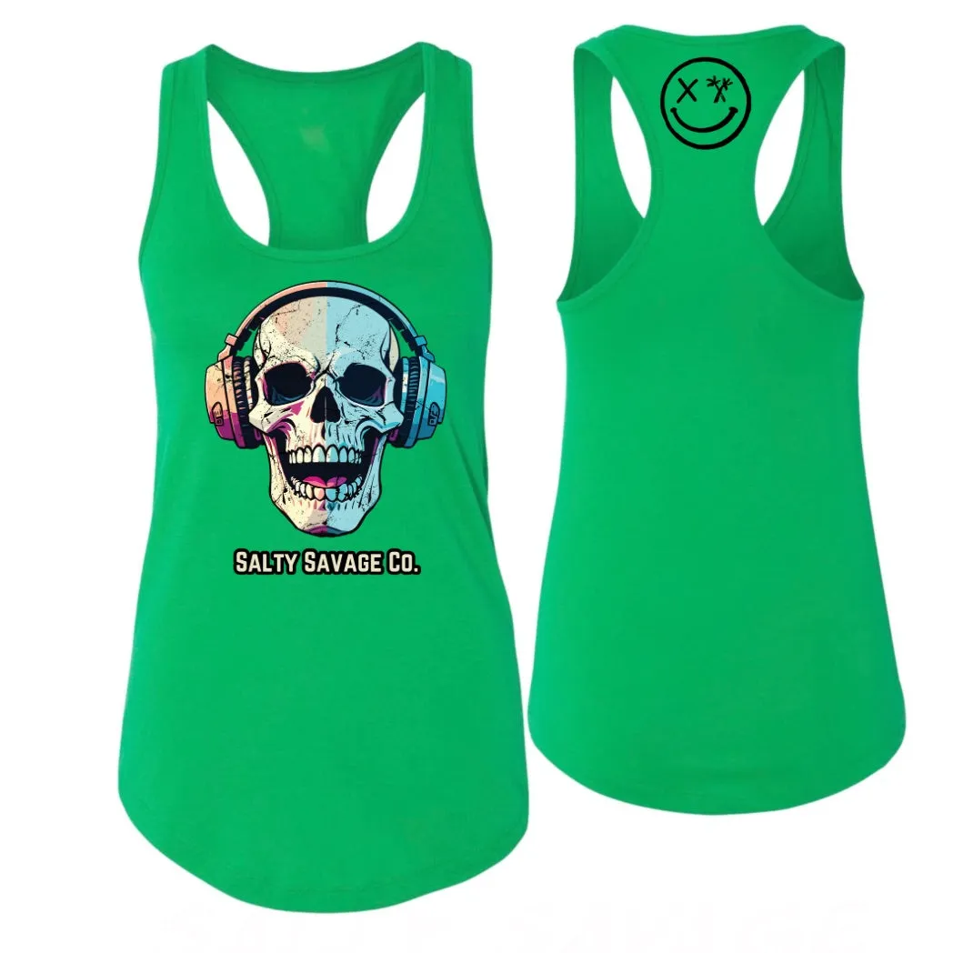 Ladies "Dead Beats" Racerback Tank