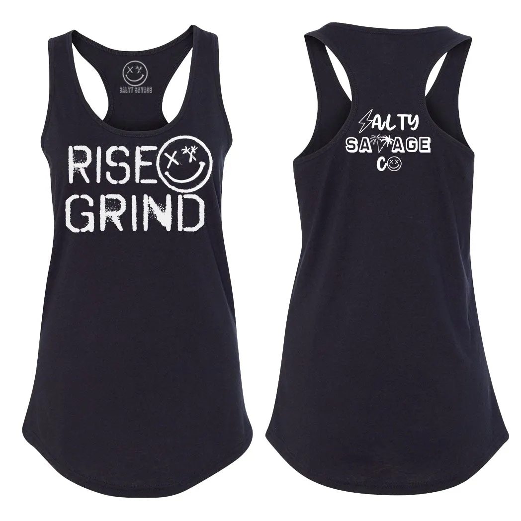 Ladies "Rise and Grind" Racerback Tank