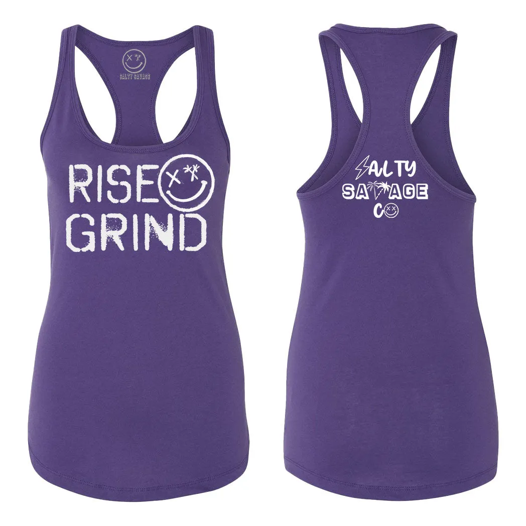 Ladies "Rise and Grind" Racerback Tank