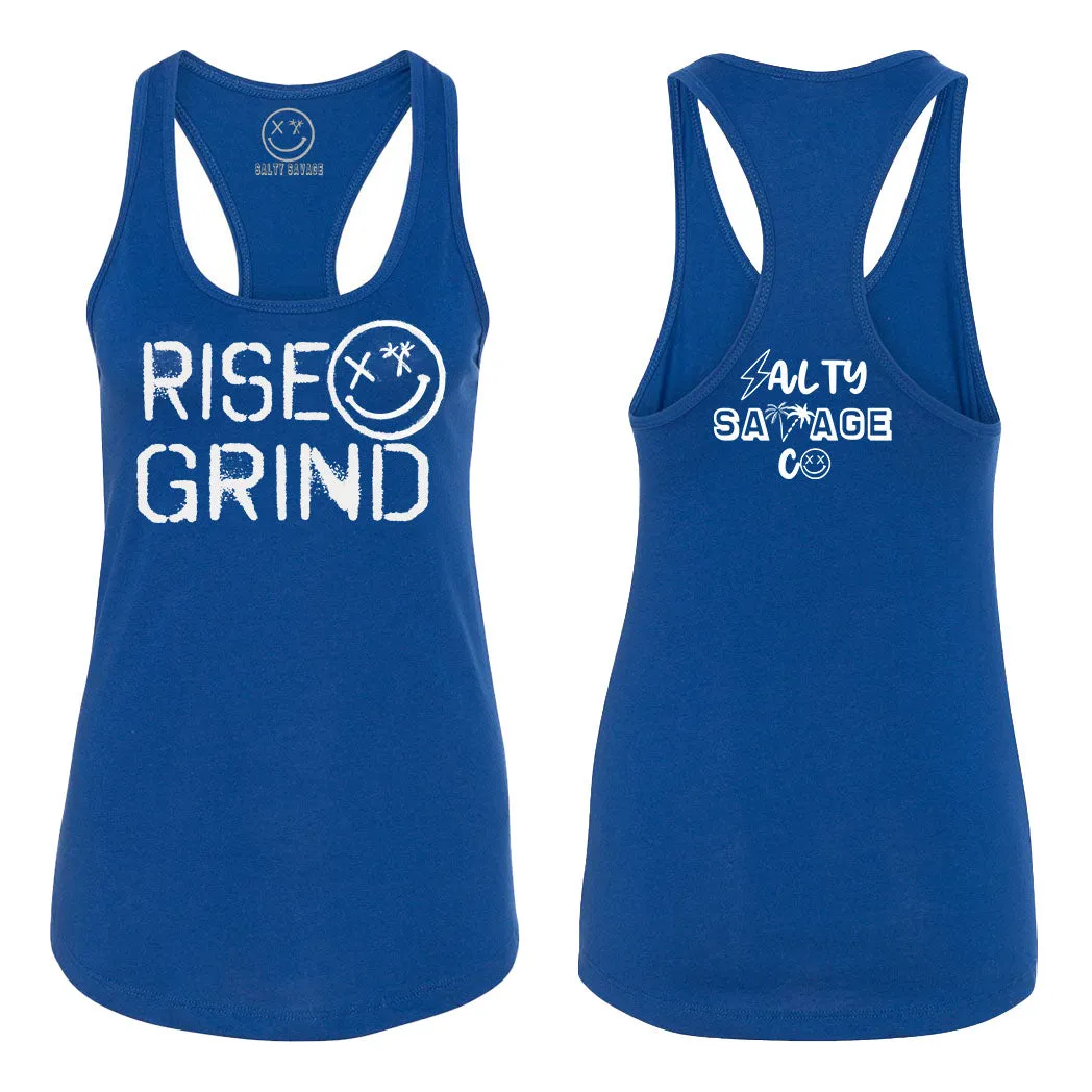 Ladies "Rise and Grind" Racerback Tank