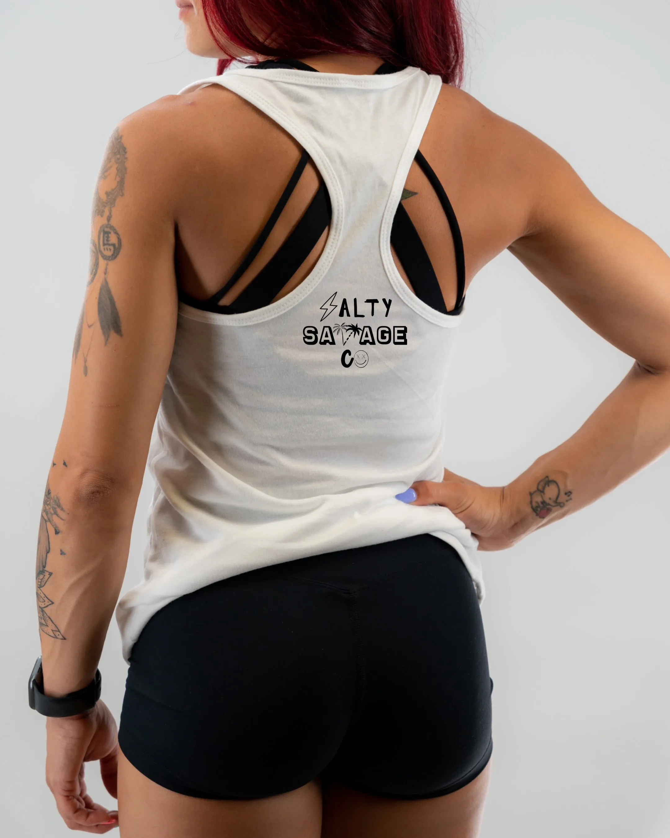 Ladies "the worst." Racerback Tank