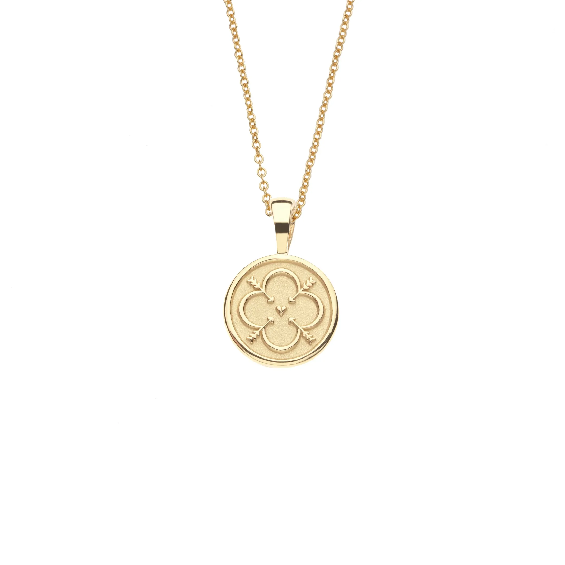 LOVE Baby JW Pendant in 10k Gold