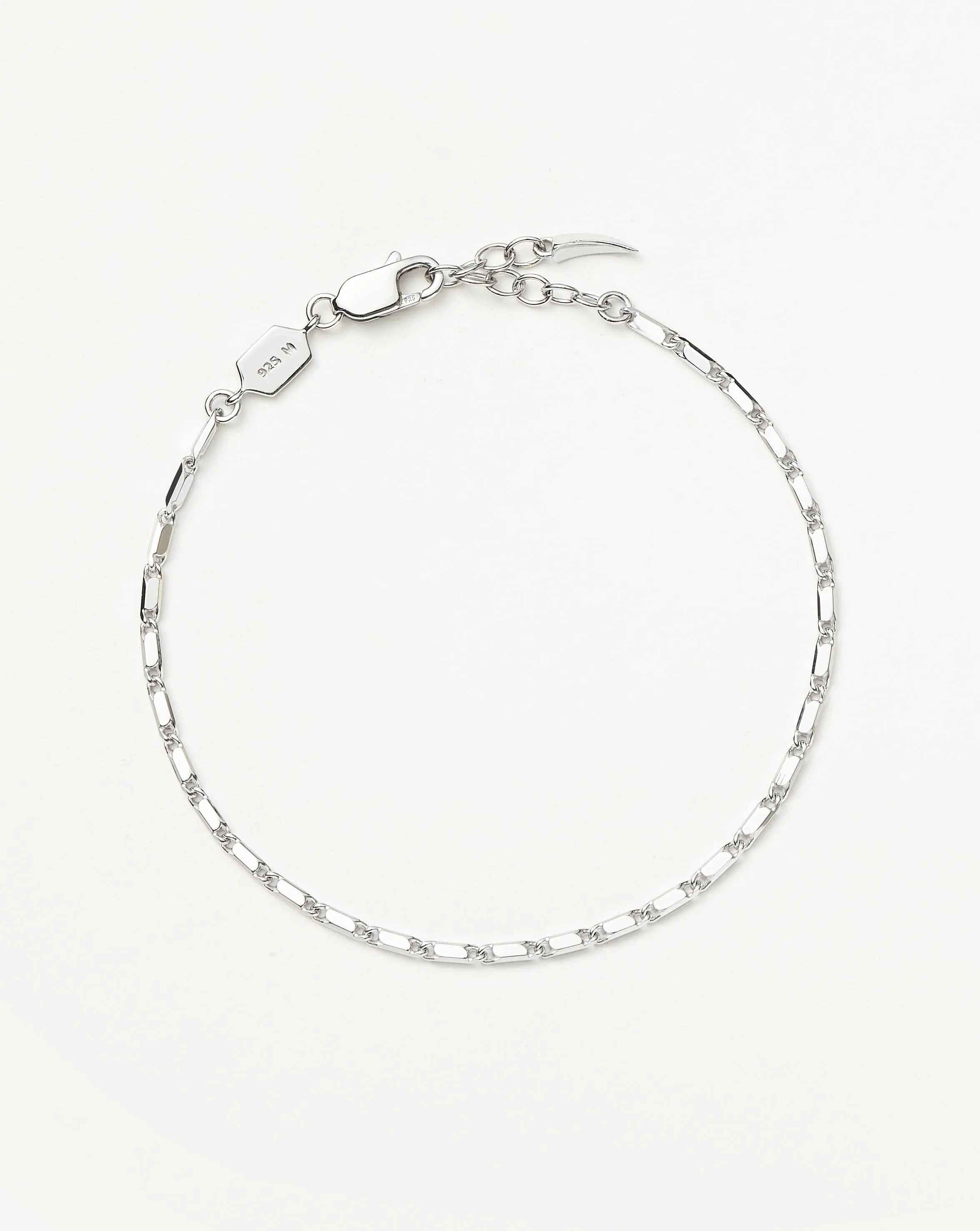 Lucy Williams Horizon Link Chain Bracelet  | Sterling Silver