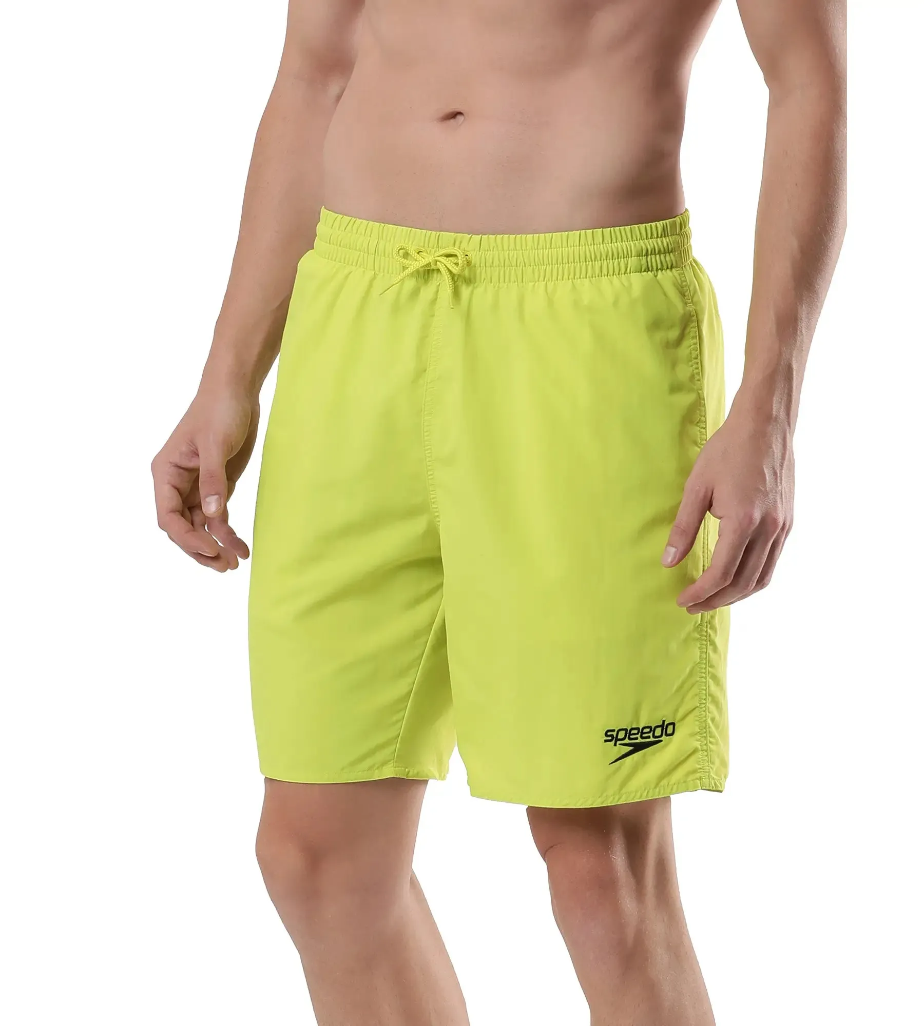 Men's Essential Watershorts - Bitterlime  &  Black