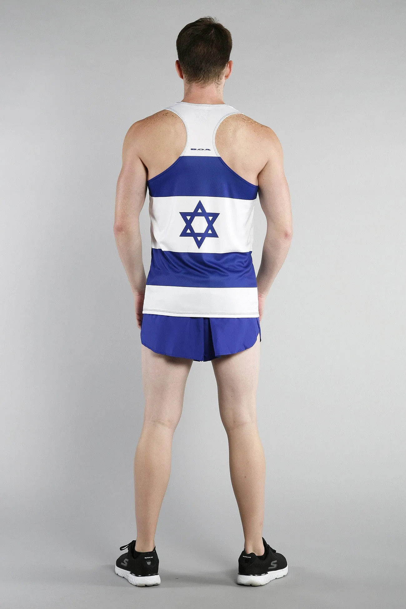 Men's Printed Singlet- Israel