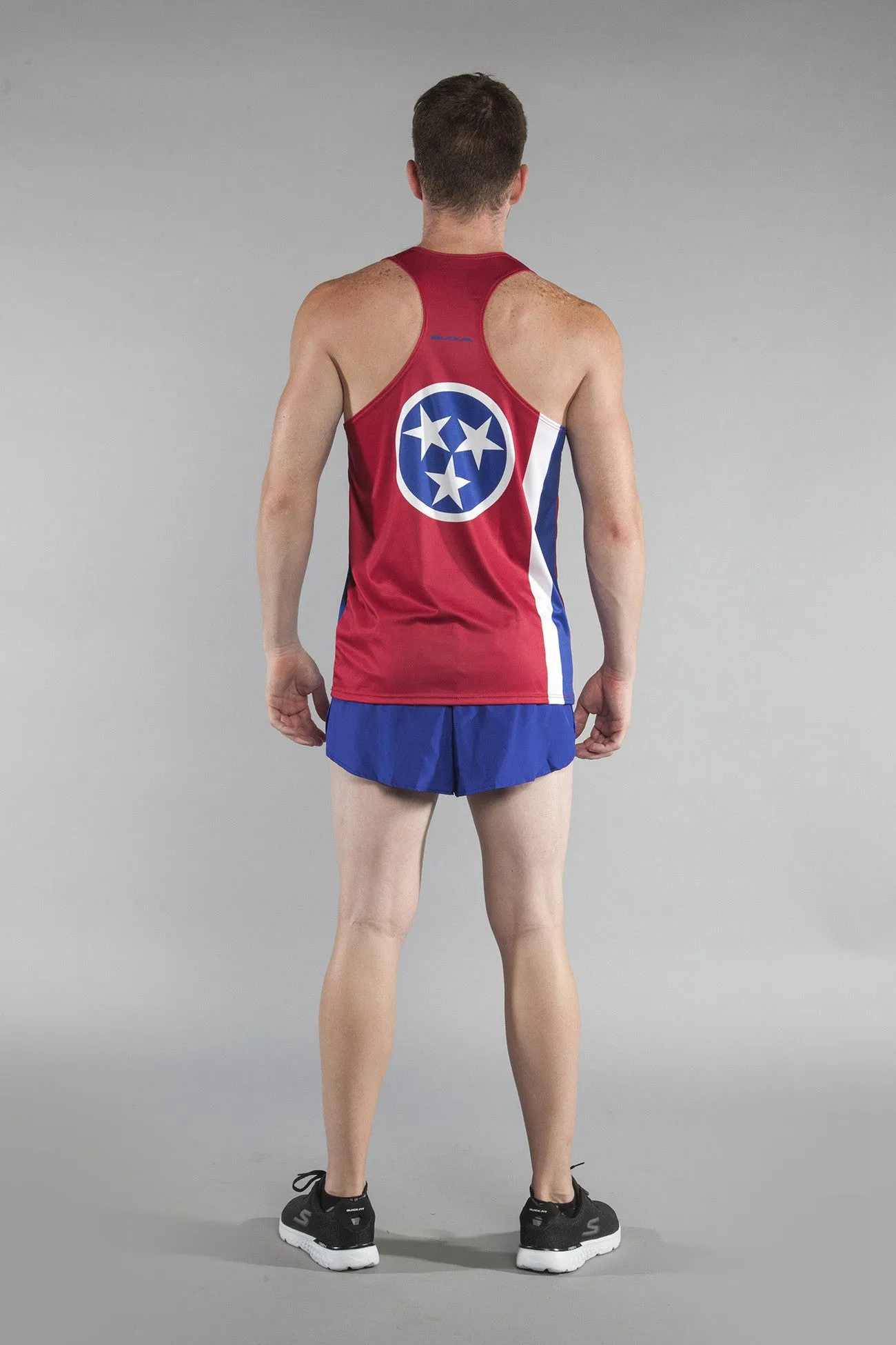 Men's Printed Singlet- Tennessee