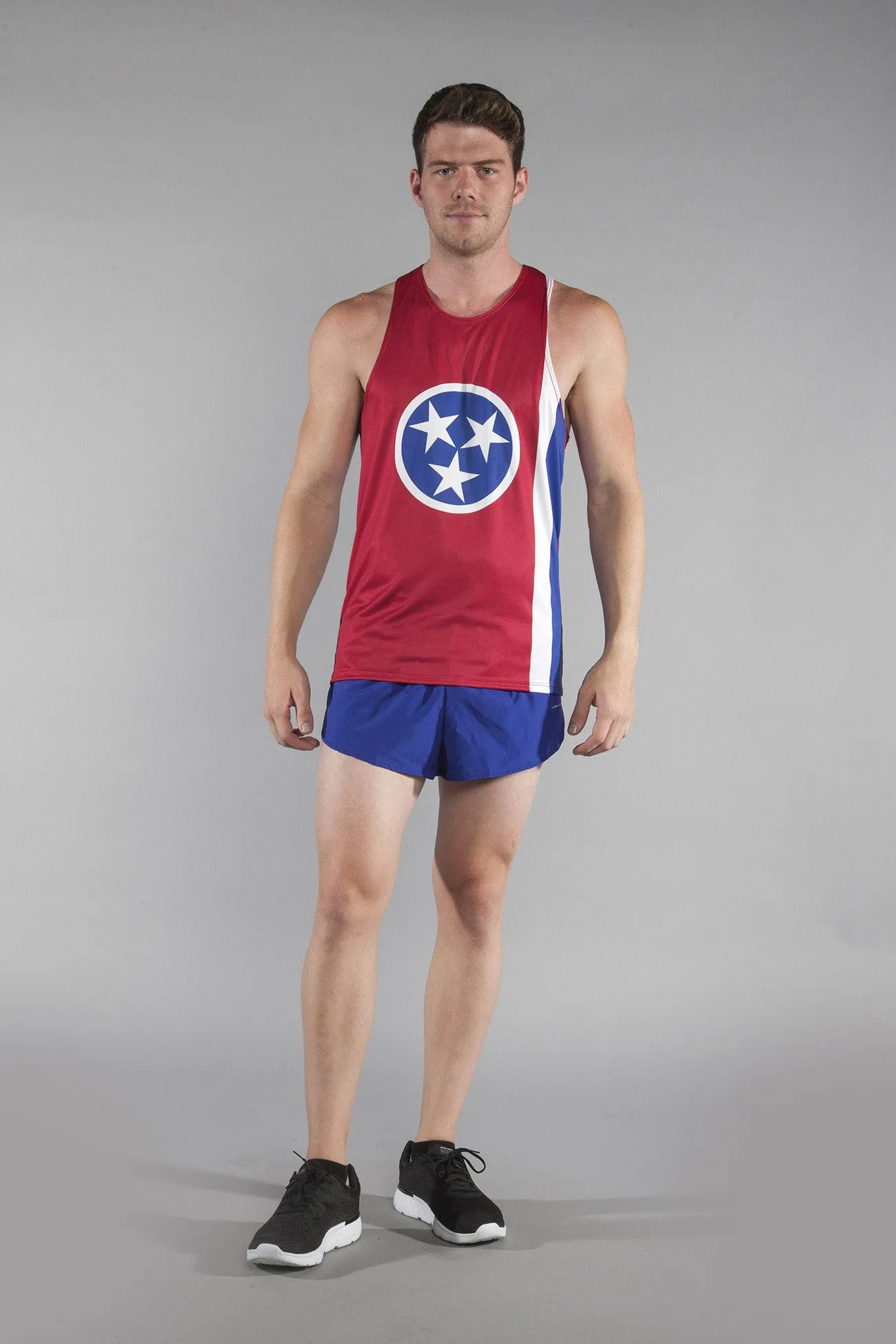 Men's Printed Singlet- Tennessee