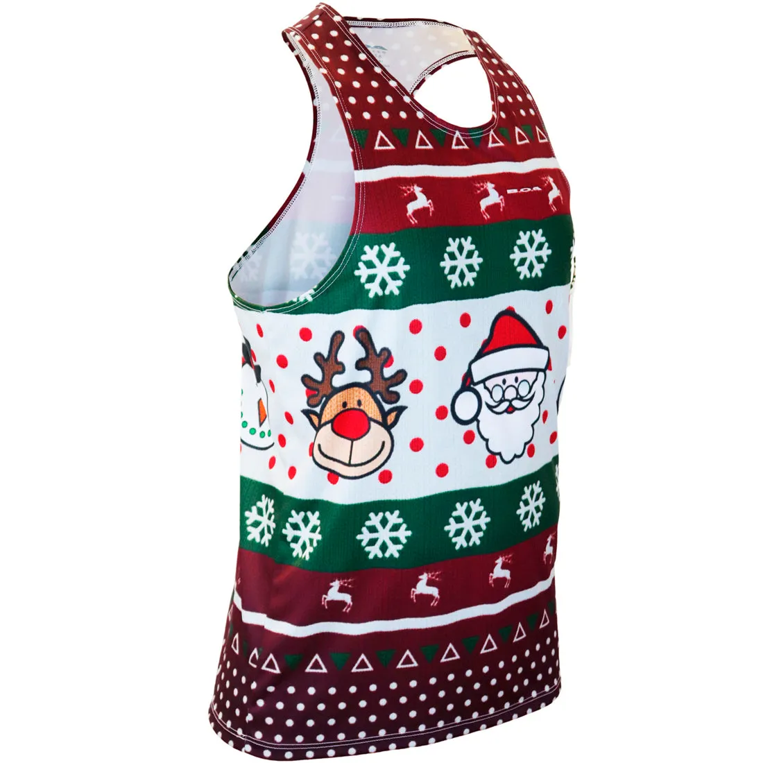 Men's Printed Singlet- Ugly Sweater