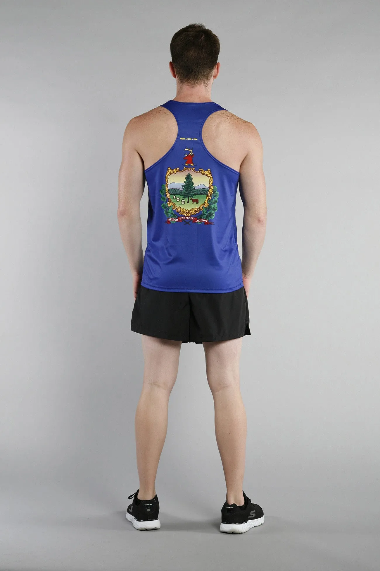 Men's Printed Singlet- Vernmont