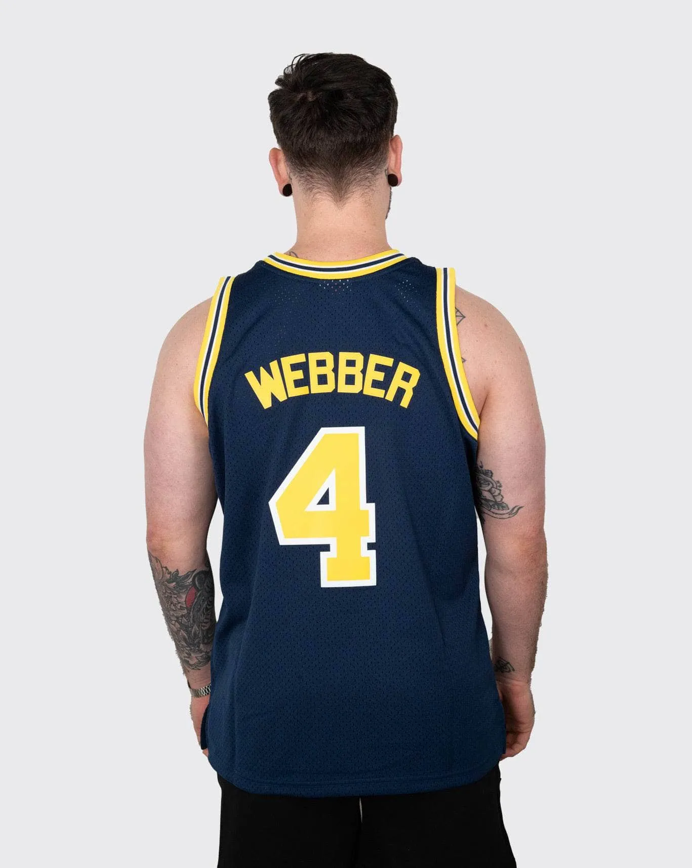 mitchell and ness michigan webber 91-92 jersey