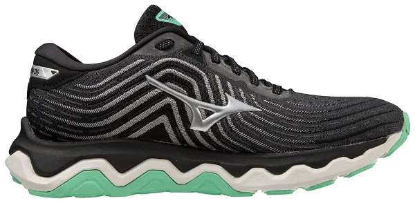 Mizuno Wave Horizon 6 (D Width) - Iron Gate/Silver/Spring Bud (Women)