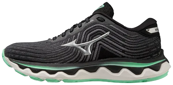 Mizuno Wave Horizon 6 (D Width) - Iron Gate/Silver/Spring Bud (Women)