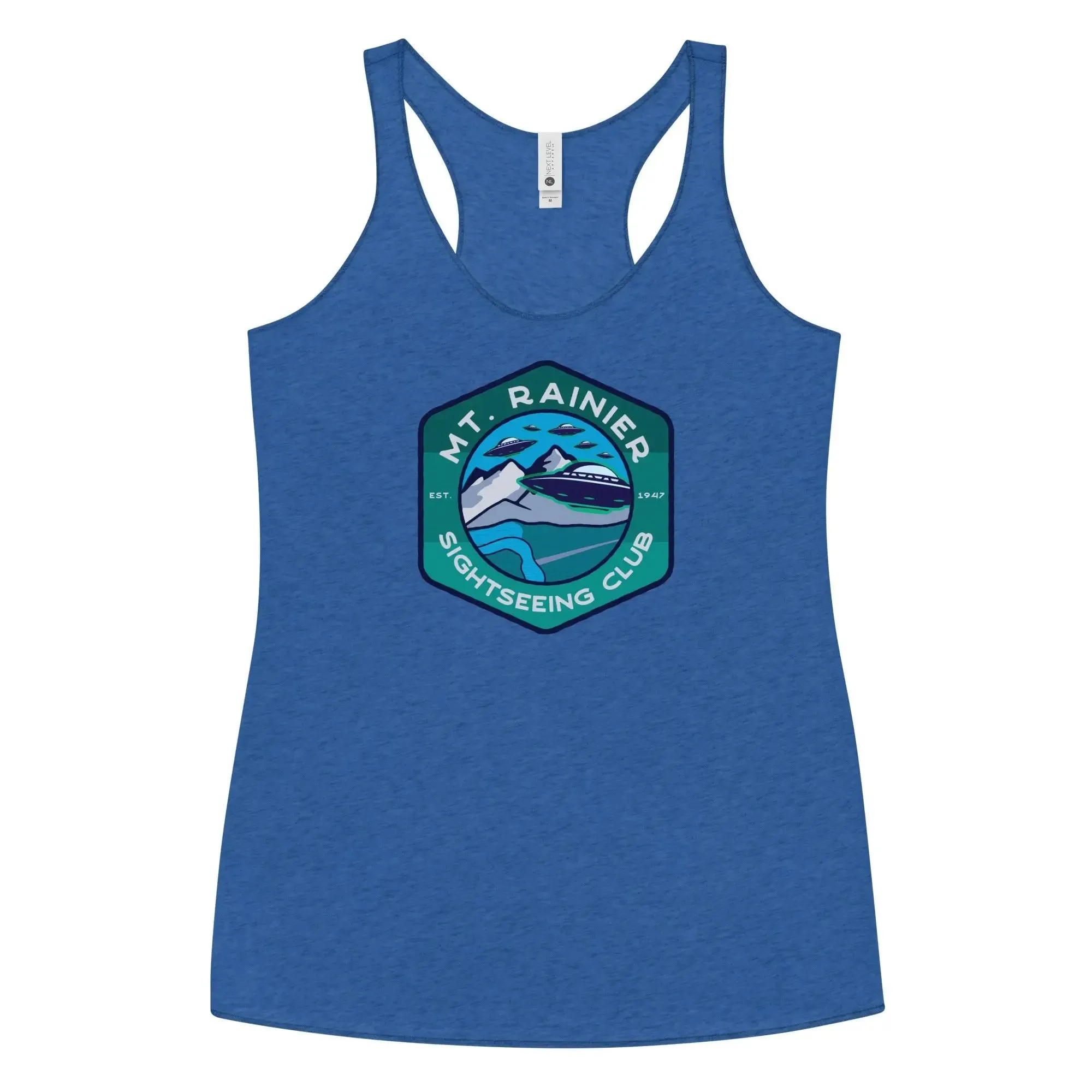 Mount Rainier Sightseeing Women's Racerback Tank