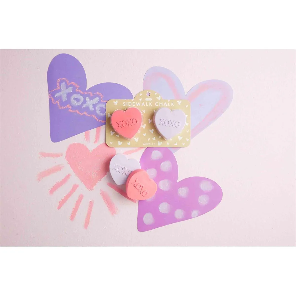 Mud Pie Heart Chalk Set