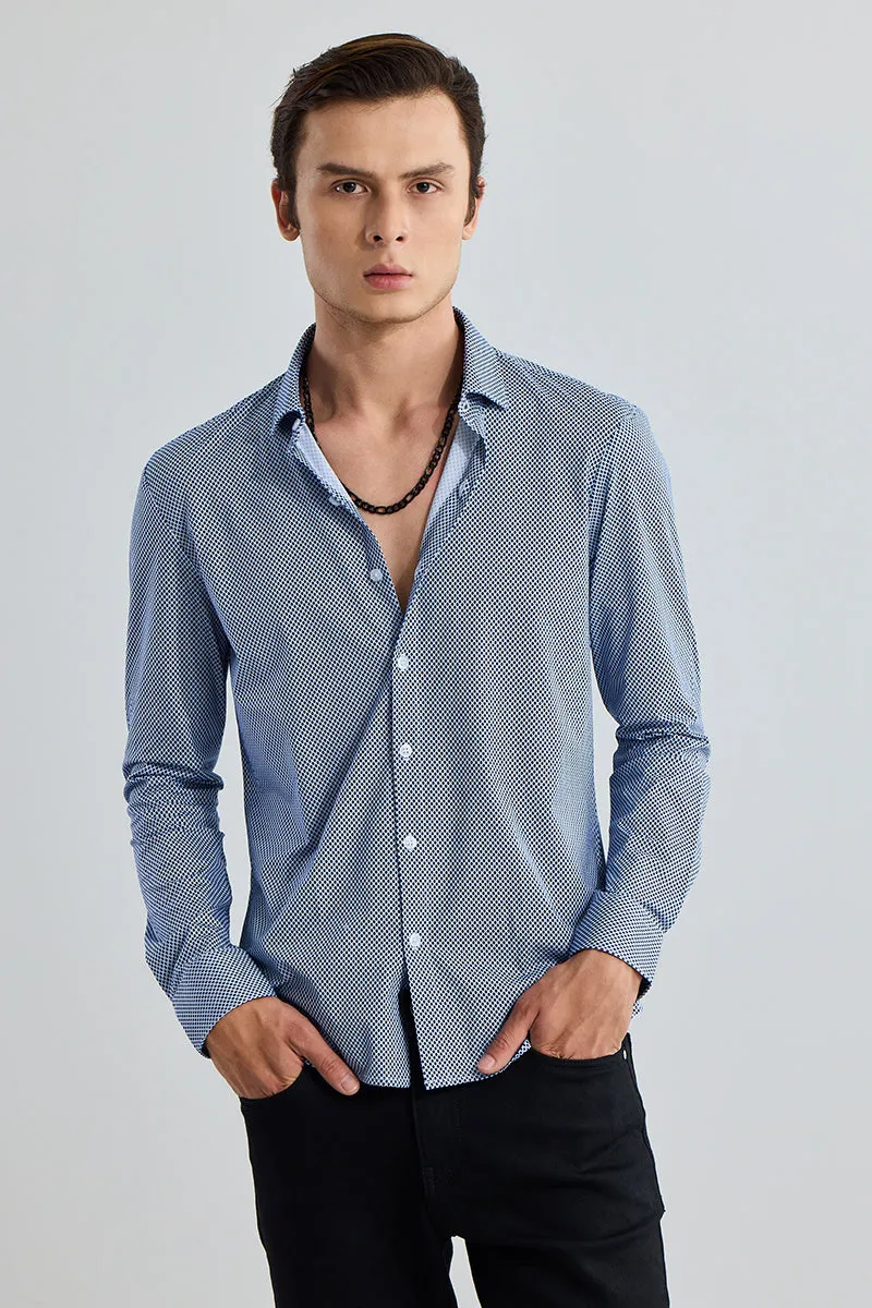 Mystique Comb Blue Shirt