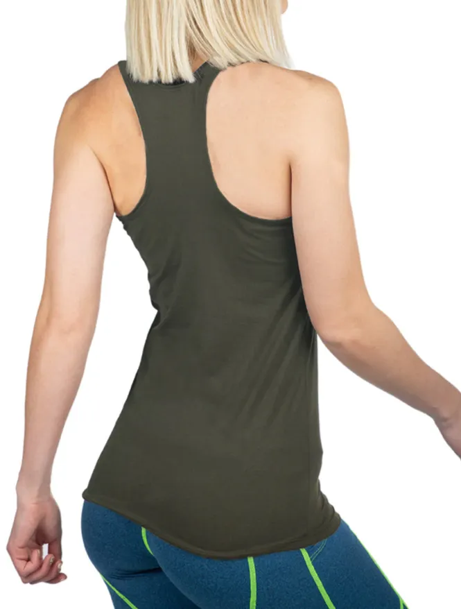 NEW! 2-pc Women's SOFTTECH RACERBACK TANK TOP Made in USA 034TBKA WSI