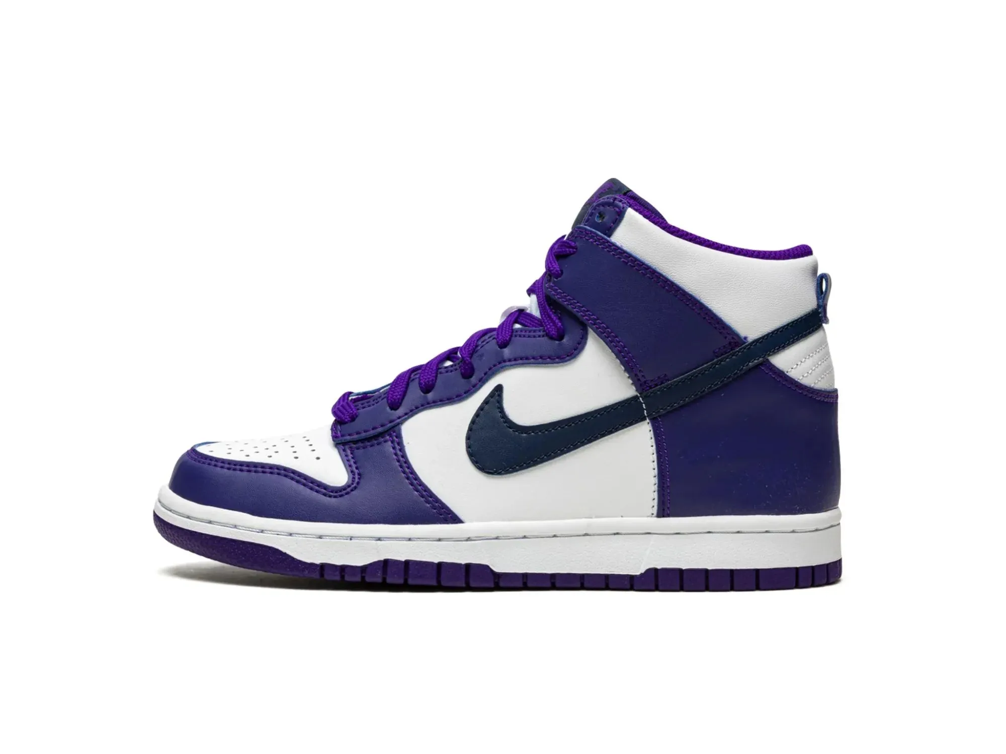 Nike Dunk High "Electro Purple Midnight Navy"