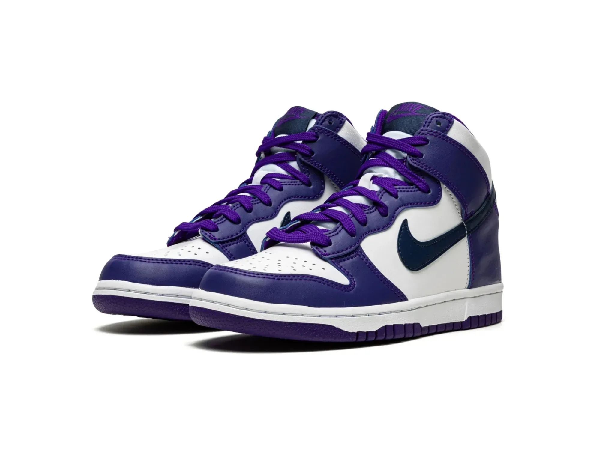 Nike Dunk High "Electro Purple Midnight Navy"