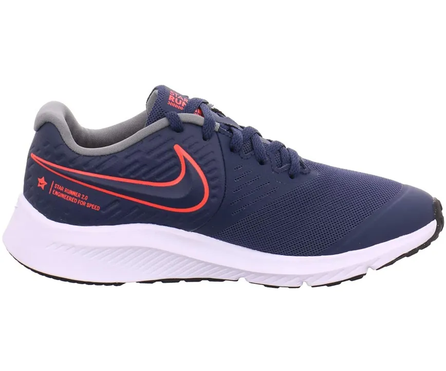 Nike Star Runner 2 (GS) AQ3542 405 midnight navy-bright crimson