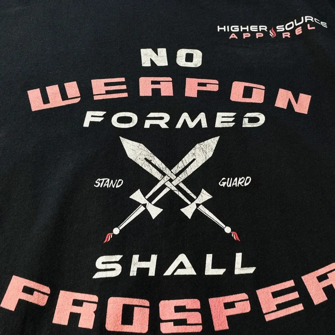 No Weapon - Black - Barn Red