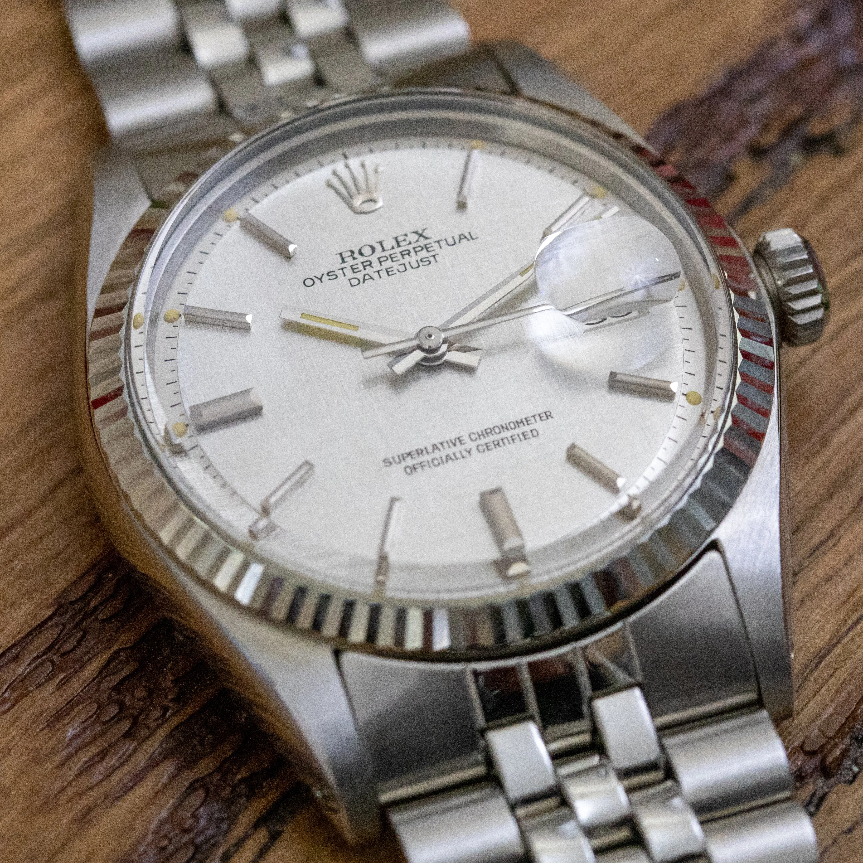 NOS Datejust (Ref. 1601) Linen Dial