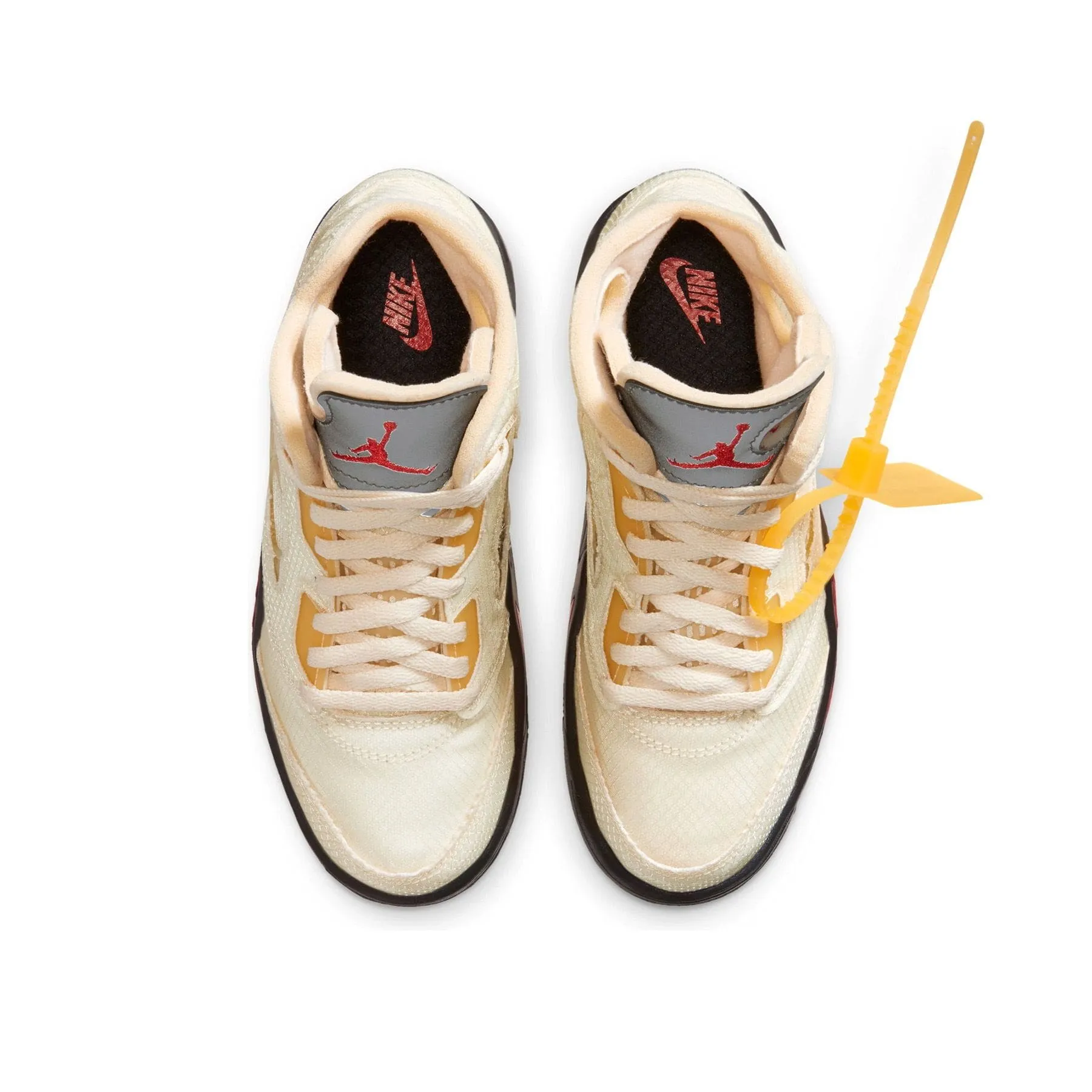 Off-White x Air Jordan 5 Retro SP PS 'Sail'