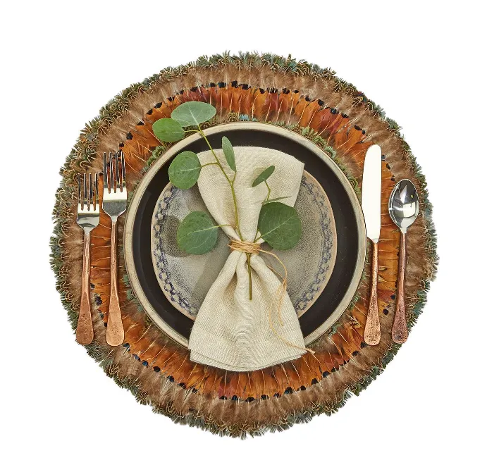 Pheasant Park Placemats - Set of 4