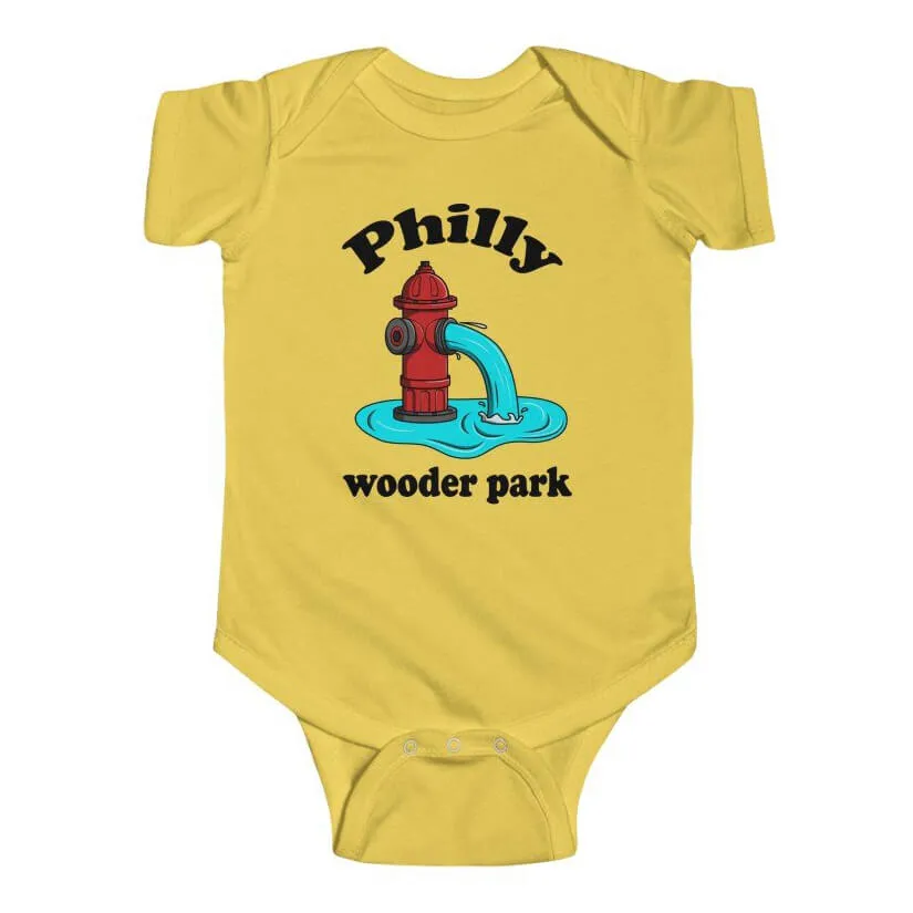 Philly Wooder Park Baby Onesie