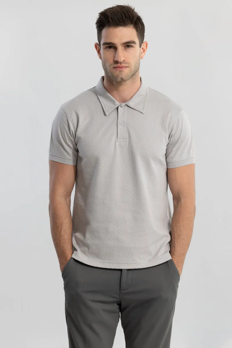 Pixicle Grey Polo T-Shirt