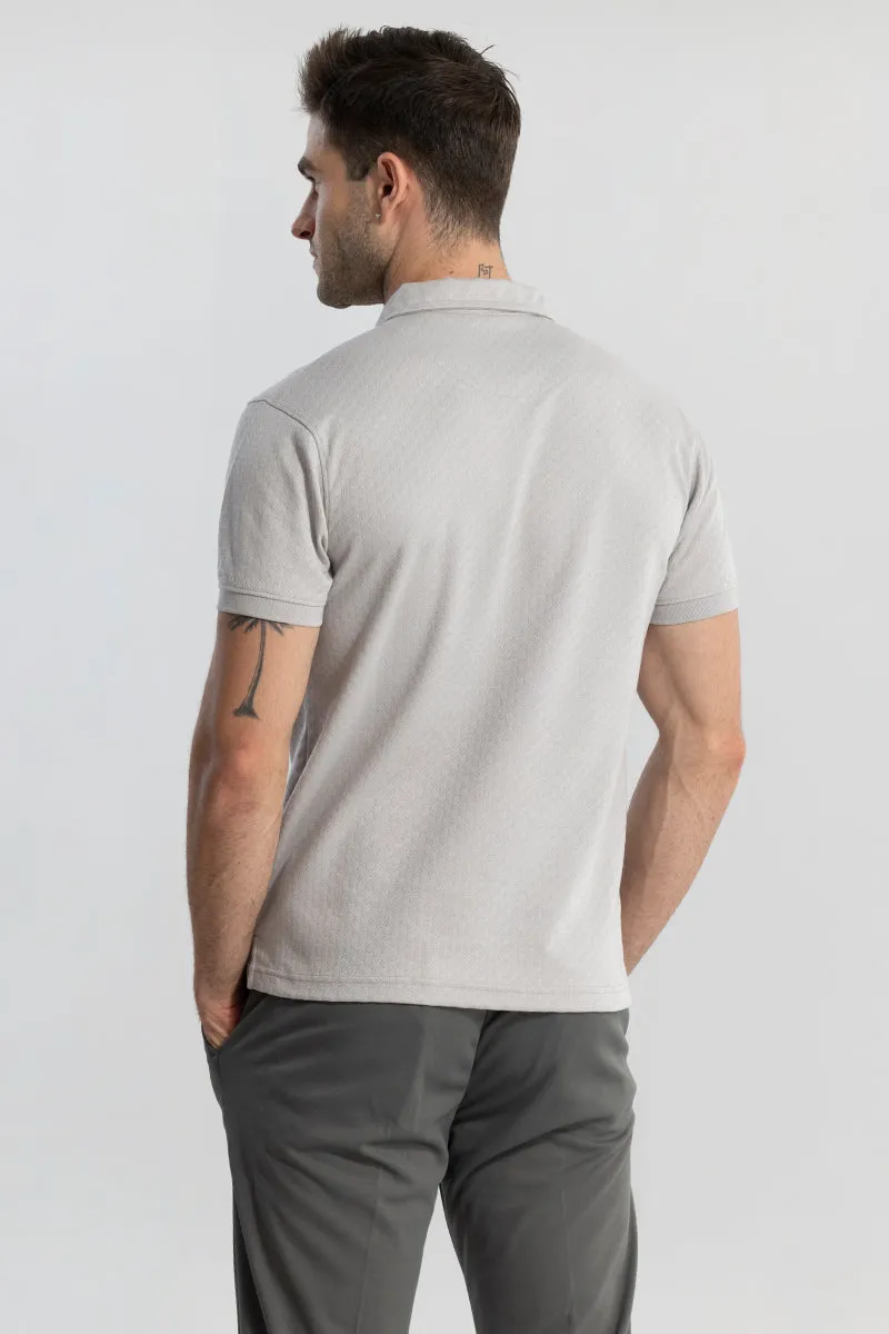 Pixicle Grey Polo T-Shirt