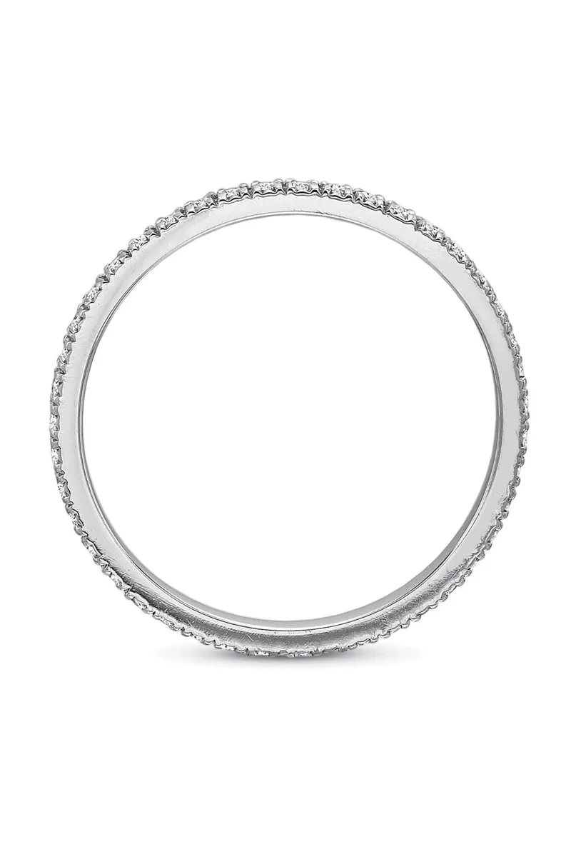 Platinum .25ctw Diamond Eternity Band